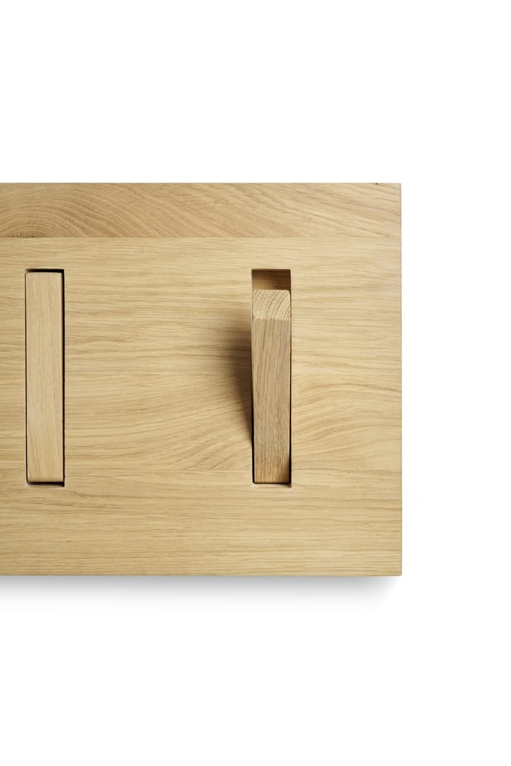 Utilitile wall hanger clothes hanger, Lacquered oak-large Ethnicraft