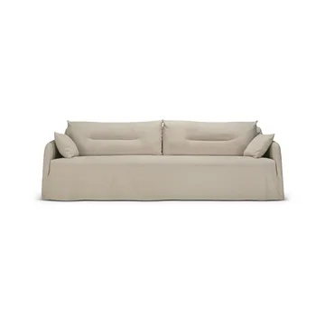 Weave sofa with removable cover - Bone, 3 seater - Ethnicraft