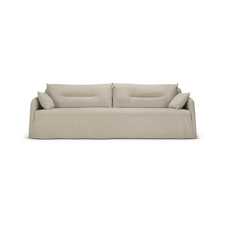 Weave sofa with removable cover - Bone, 3 seater - Ethnicraft