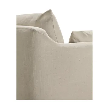 Weave sofa with removable cover - Bone, 3 seater - Ethnicraft