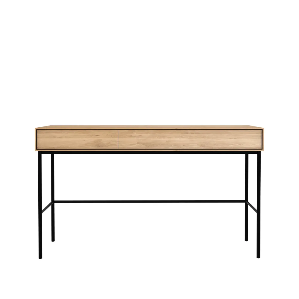 Whitebird desk 77x127 cm, Oak 2 doors Ethnicraft