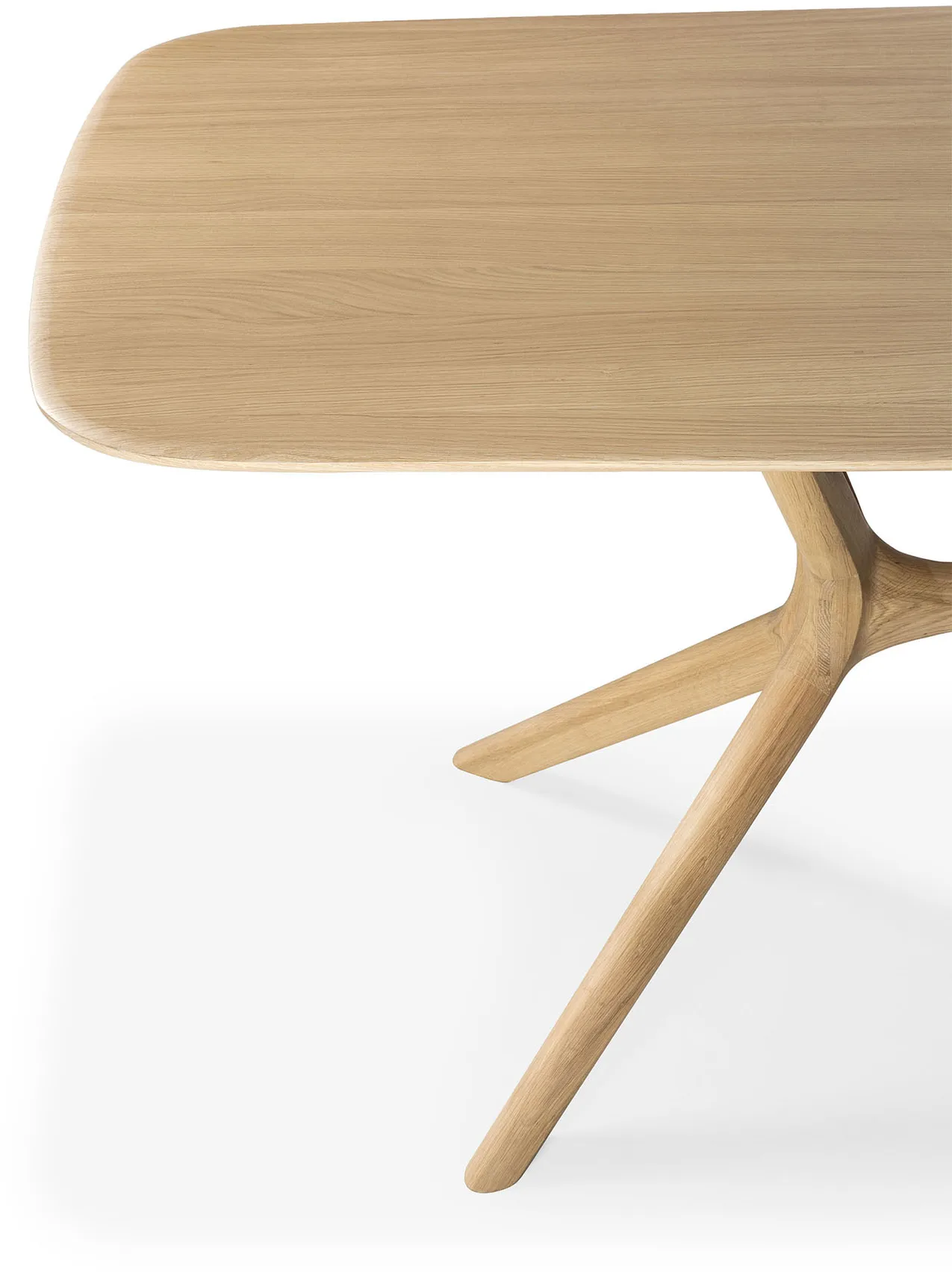 X dining table 250x100 cm, Oak Ethnicraft