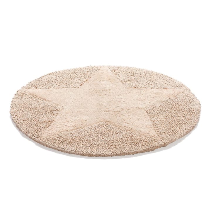 Etol star rug round - nature - Etol Design