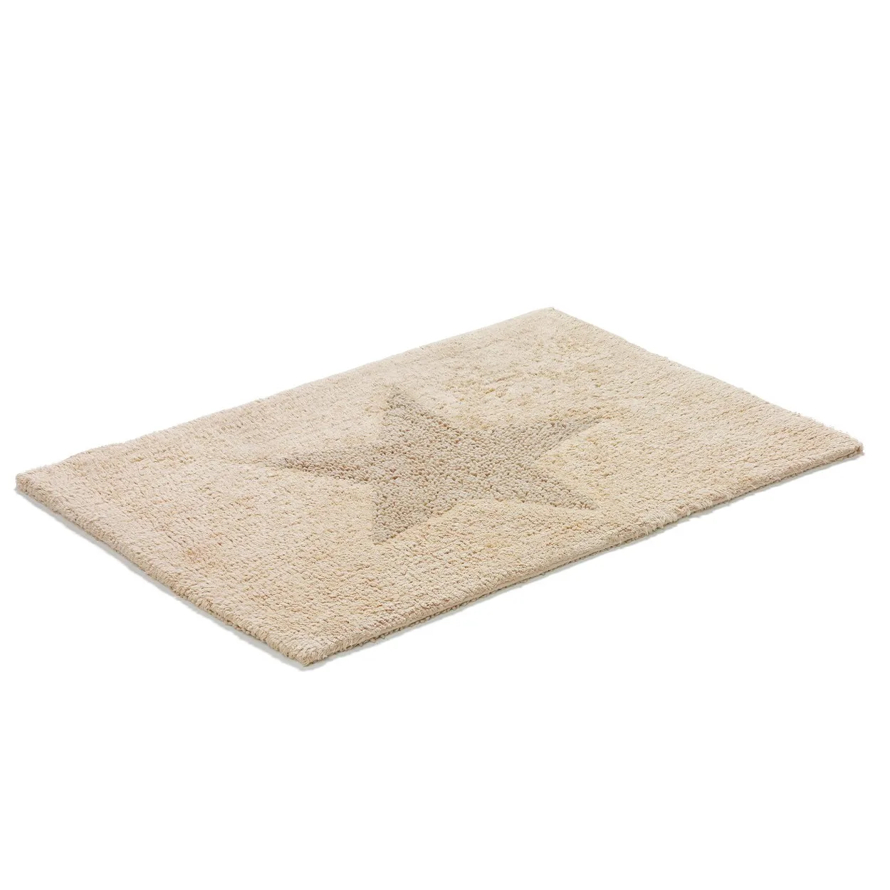 Etol Design Etol star rug small nature | Scandinavian Design | Bath mats | Beige