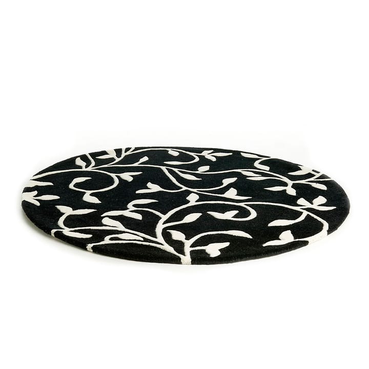 Grow rug black-white round - Ø140 cm - Etol Design