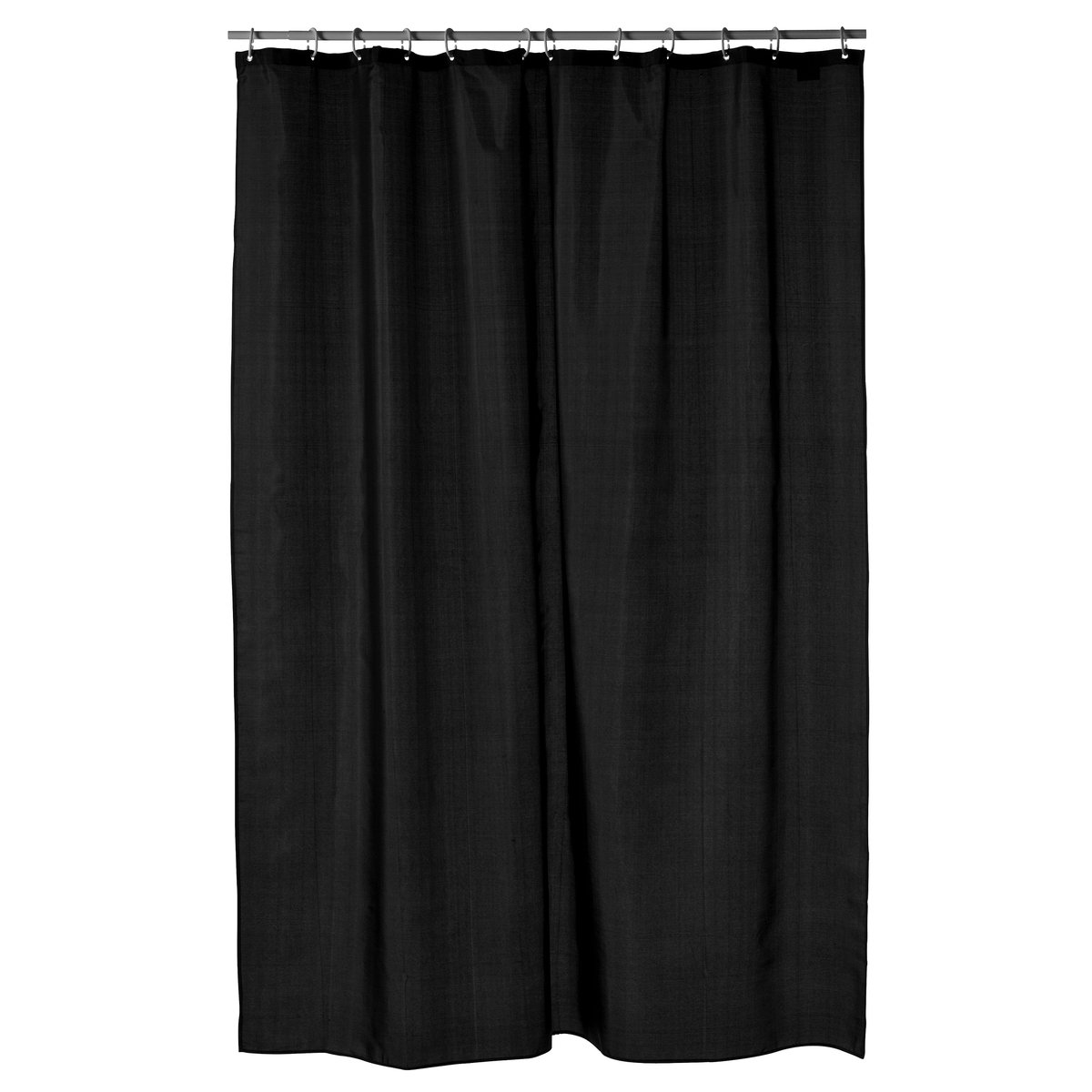 Etol Design Match Shower curtain 200x240 cm extra high (black)