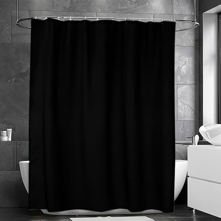 Match Shower curtain 200x240 cm - extra high (black) - Etol Design
