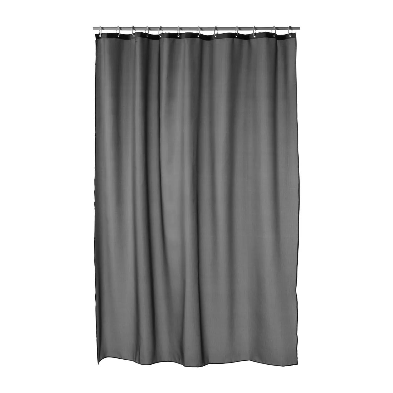 Etol Design Match Shower curtain 200x240 cm extra high (graphite)