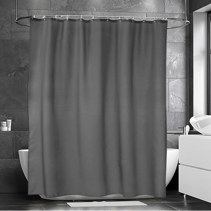 Match Shower curtain 200x240 cm - extra high (graphite) - Etol Design