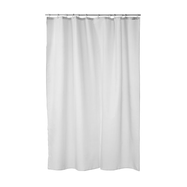 Etol Design Match shower curtain white | Scandinavian Design | Shower curtains | White