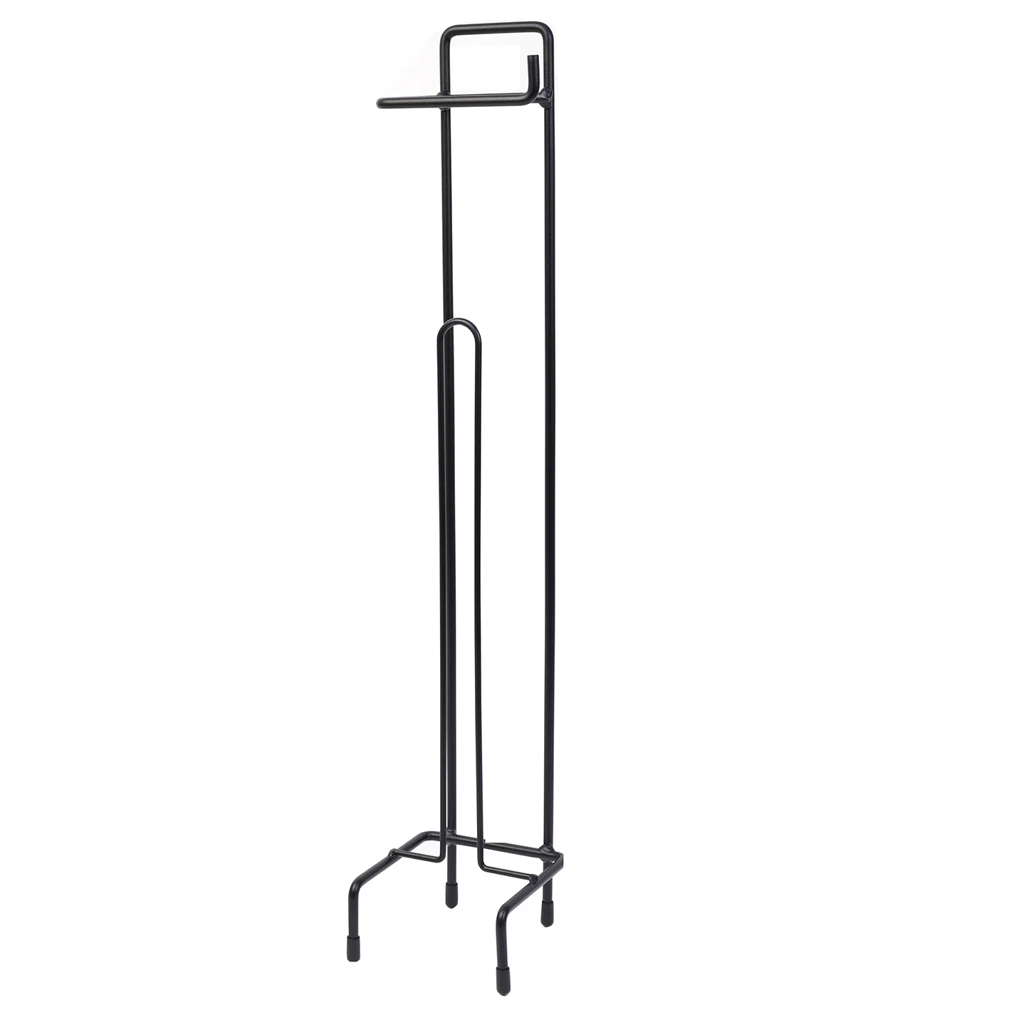 Premium Line toilet paper holder, black chrome Etol Design