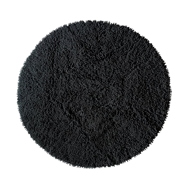 Etol Design Rasta round rug Ø120 cm Black