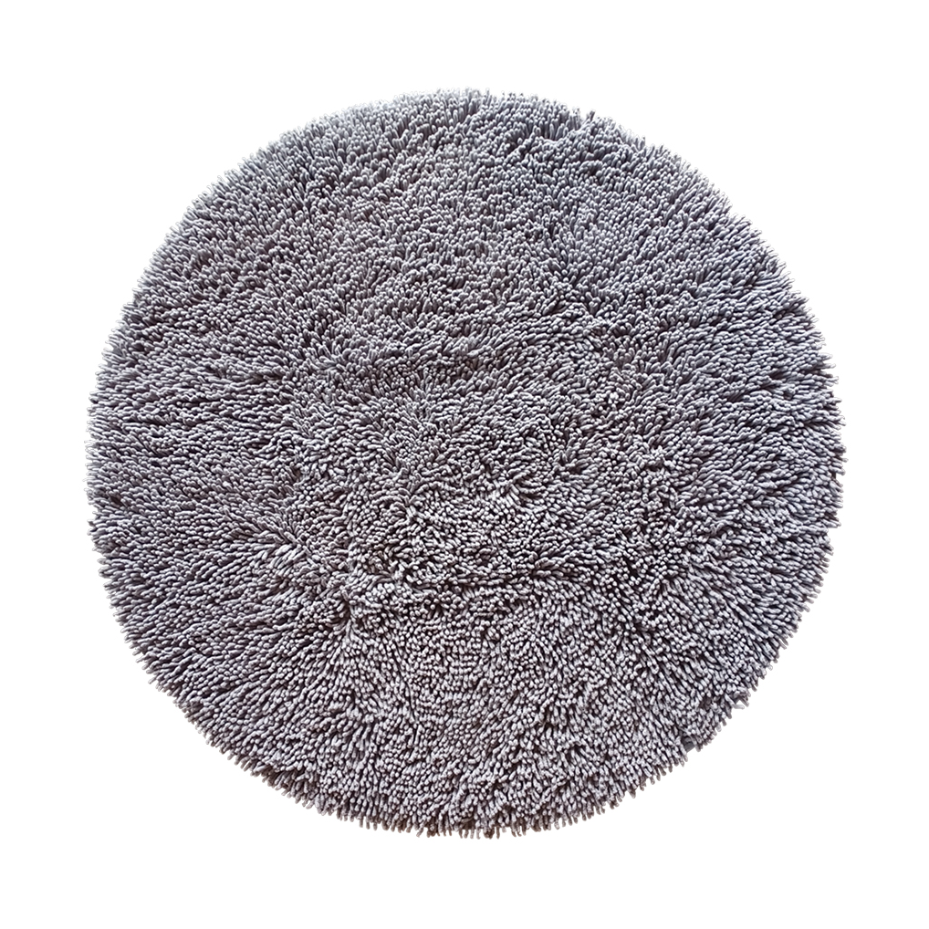 Etol Design Rasta round rug o120 cm Graphite | Scandinavian Design | Wool rugs | Grey