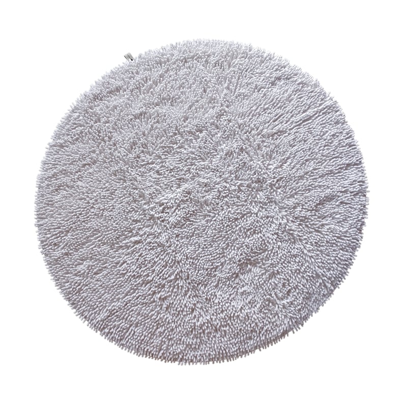 Etol Design Rasta round rug Ø120 cm White