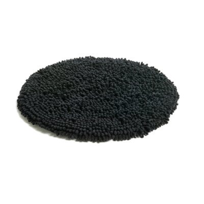 Etol Design Rasta round rug black | Scandinavian Design | Round rugs | Green