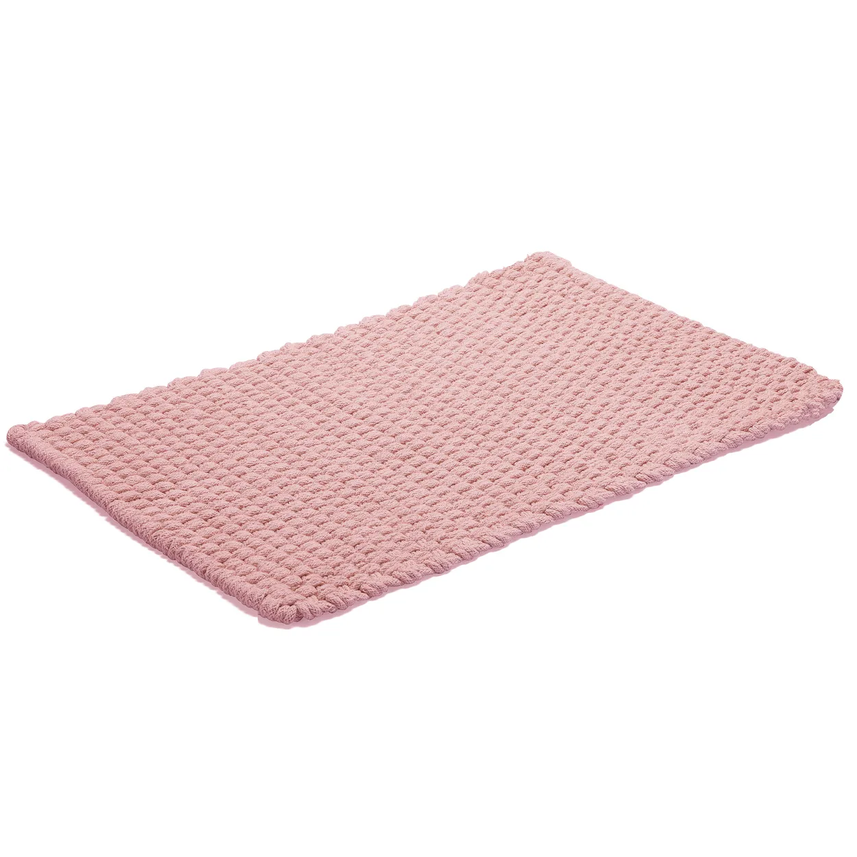 Etol Design Rope rug 70x120 cm Dusty pink | Scandinavian Design | Bath mats | Pink