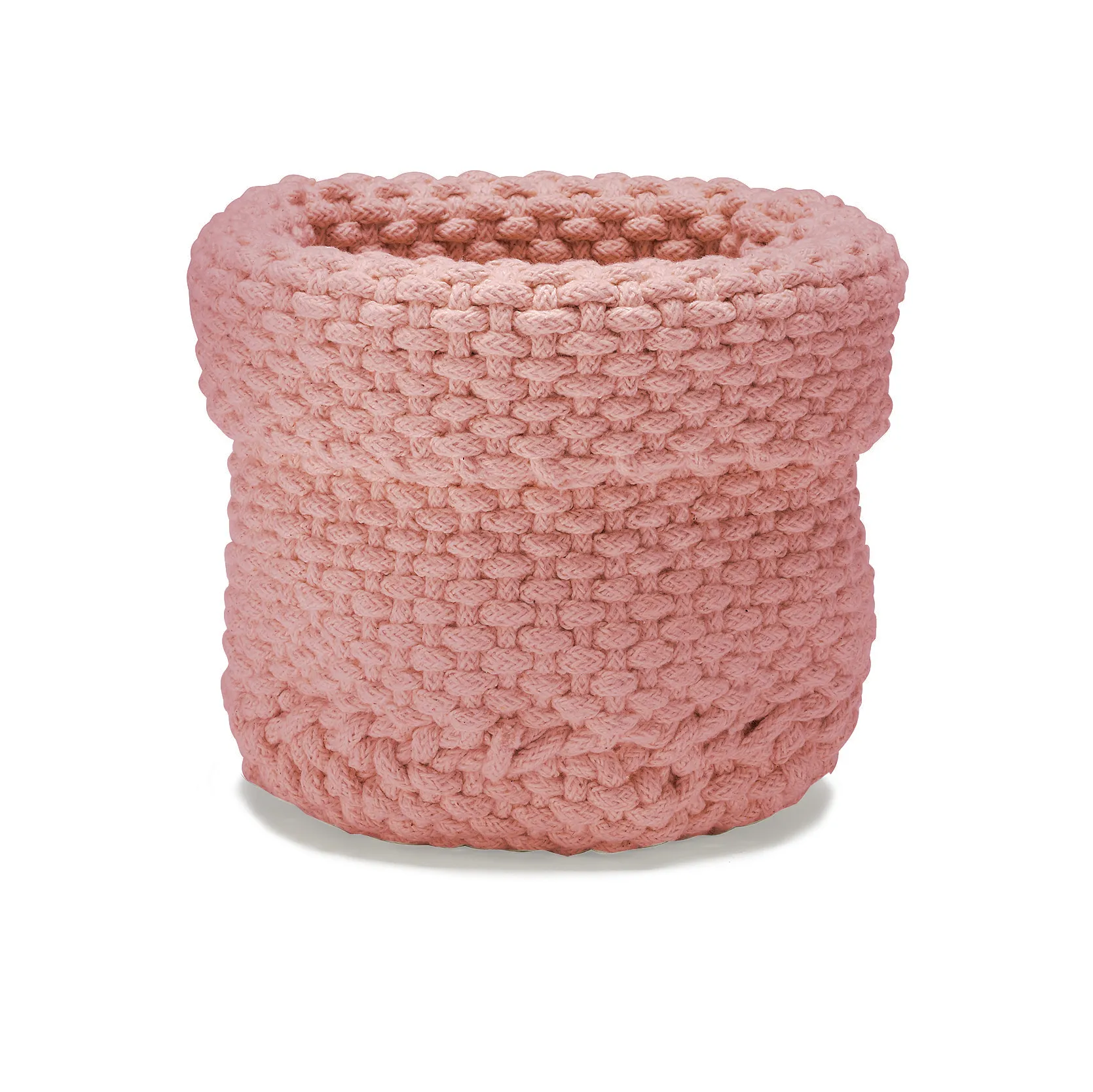 Rope storage basket, Dusty pink Etol Design
