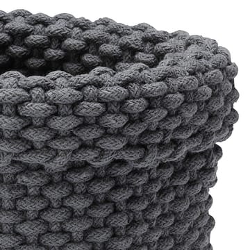 Rope storage basket - graphite grey - Etol Design