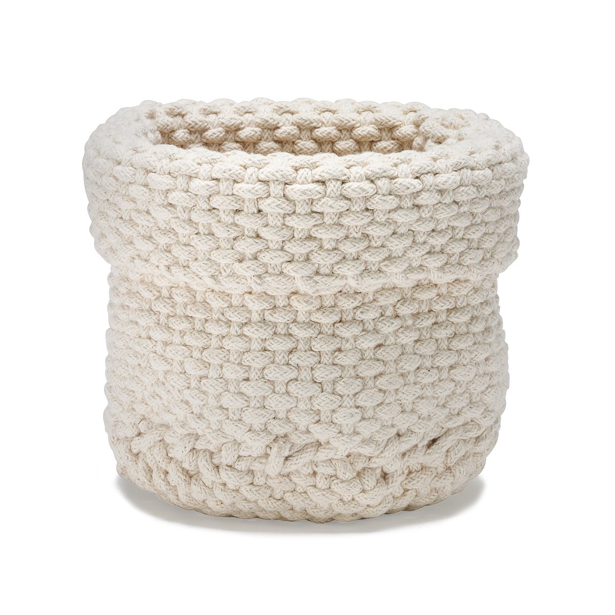 Etol Design Rope storage basket nature white | Scandinavian Design | Storage baskets | White