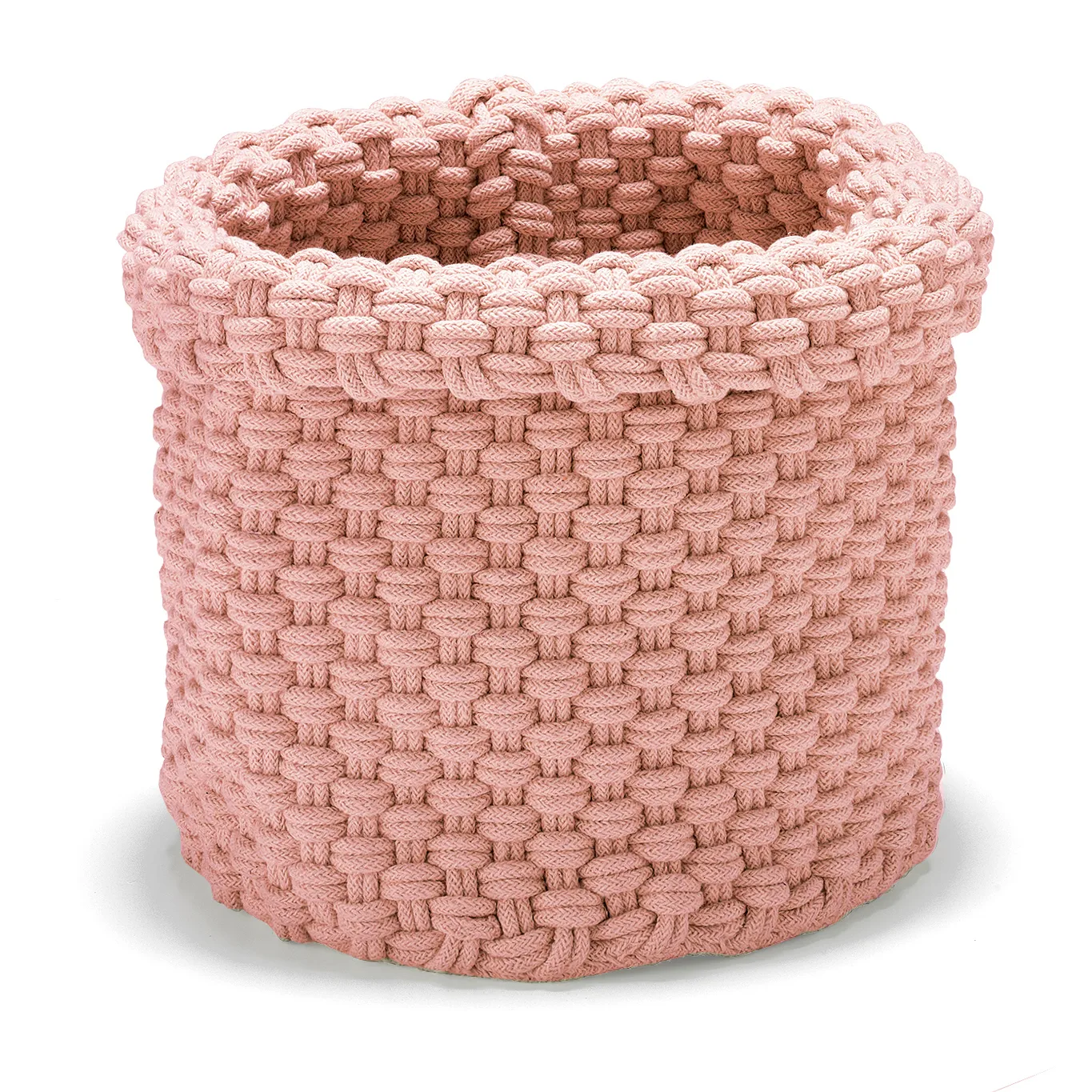 Rope storage box large, Dusty pink Etol Design