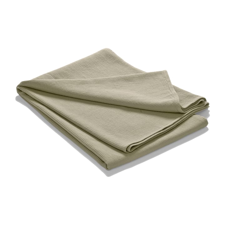 Stripe bedspread stonewashed cotton 180x260 - Sand - Etol Design