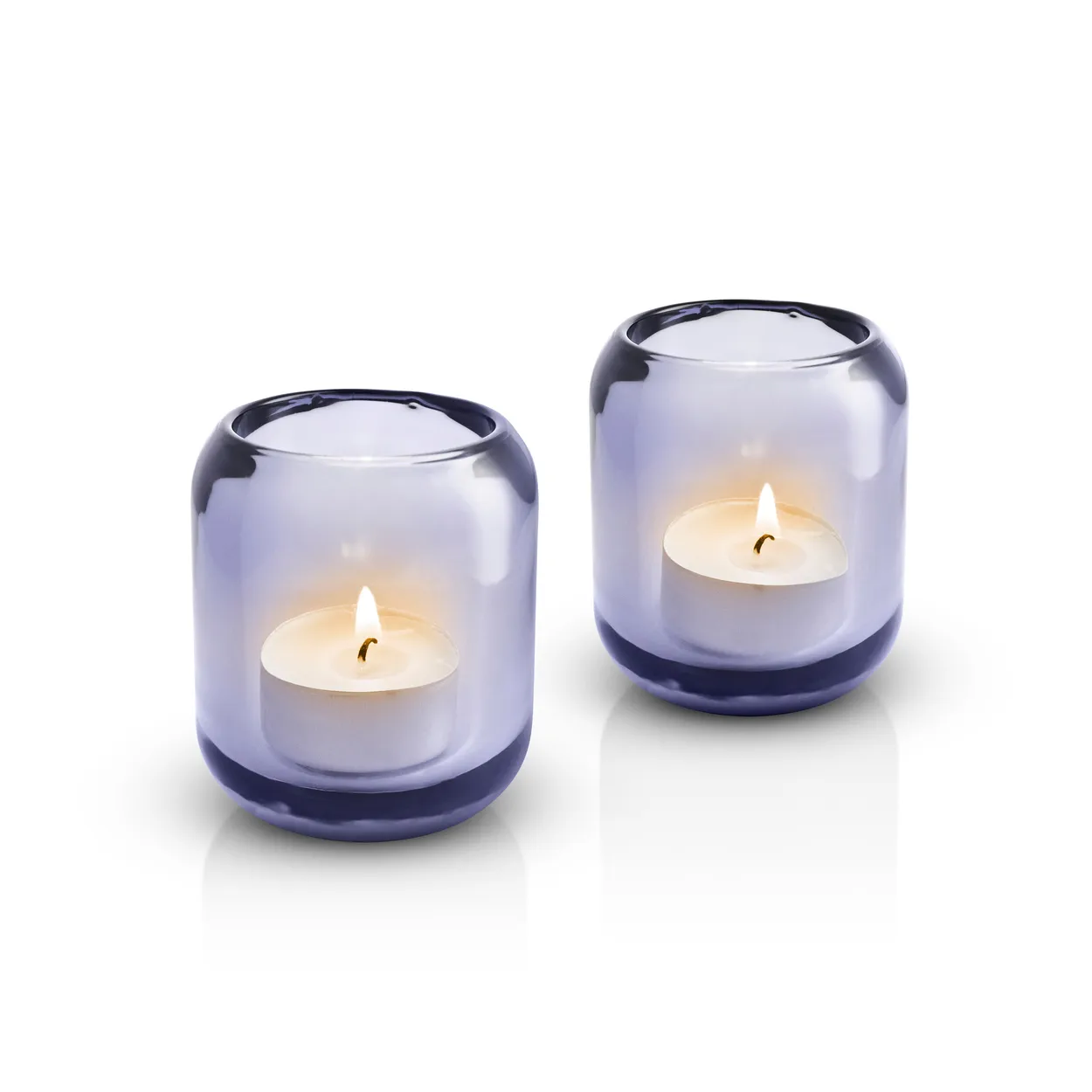 Eva Solo Acorn tealight holder 2 pack Grape | Scandinavian Design | Tea light holders, lanterns & candle dishes | Purple