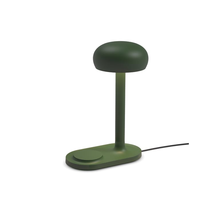 Emendo table lamp with Qi-charger - Emerald green - Eva Solo