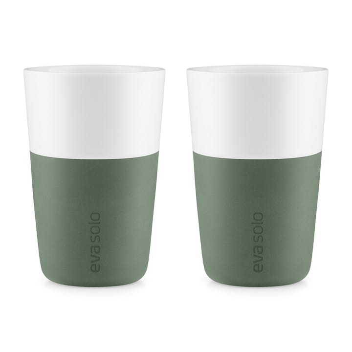 Eva Solo cafe latte mug 2-pack - Cactus green - Eva Solo