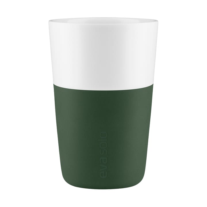 Eva Solo cafe latte mug 2 pack - Emerald green - Eva Solo