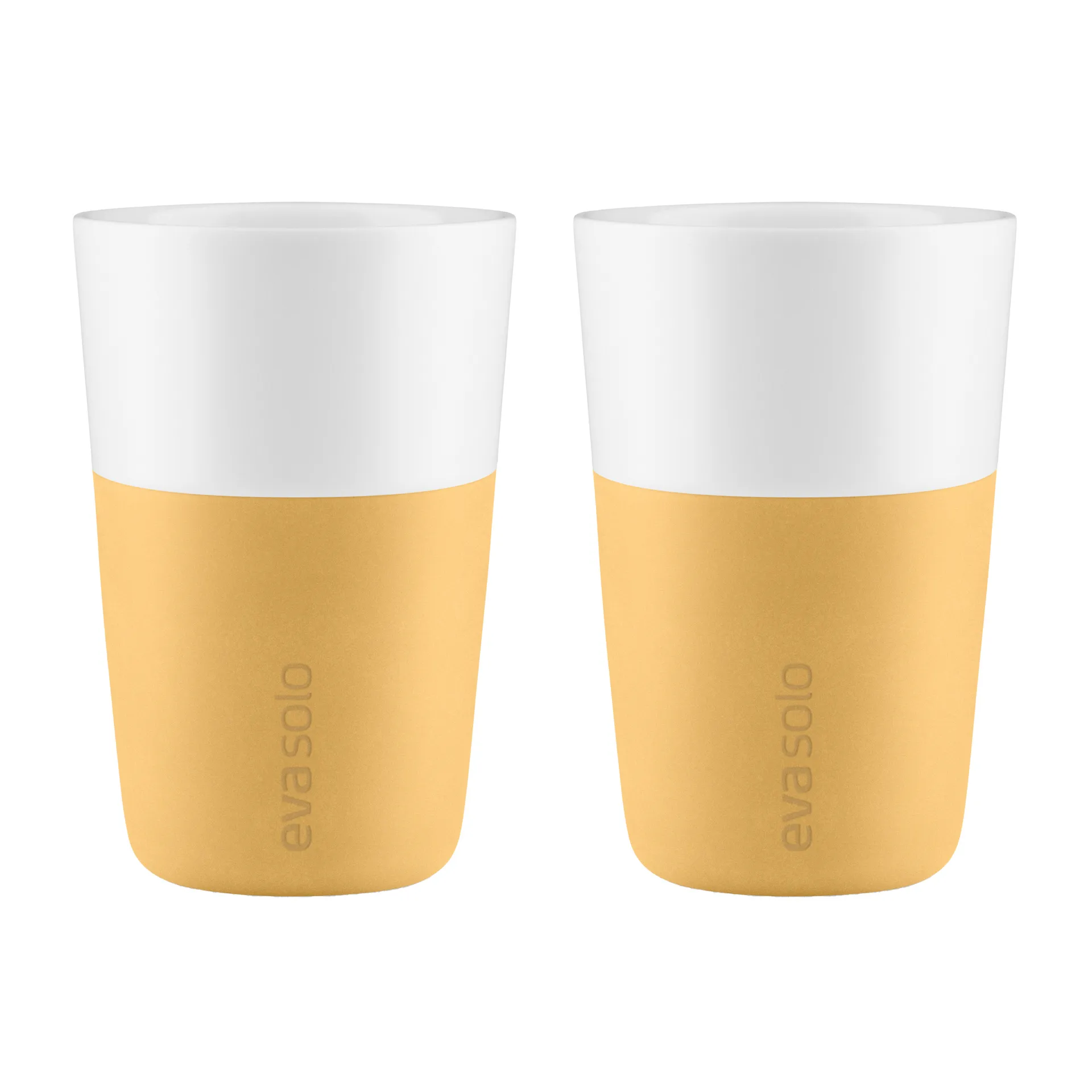 Eva Solo cafe latte mug 2 pack, Golden sand Eva Solo