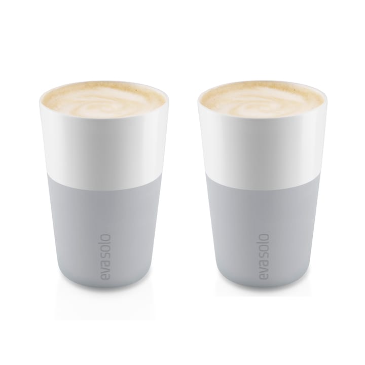 Eva Solo cafe latte mug 2 pack - Marble grey - Eva Solo