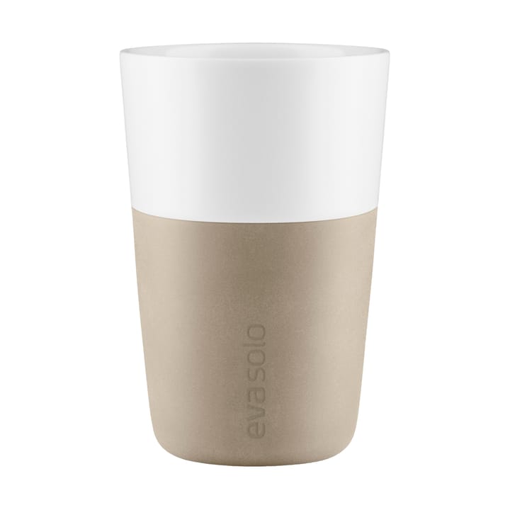 Eva Solo cafe latte mug 2 pack - Pearl beige - Eva Solo