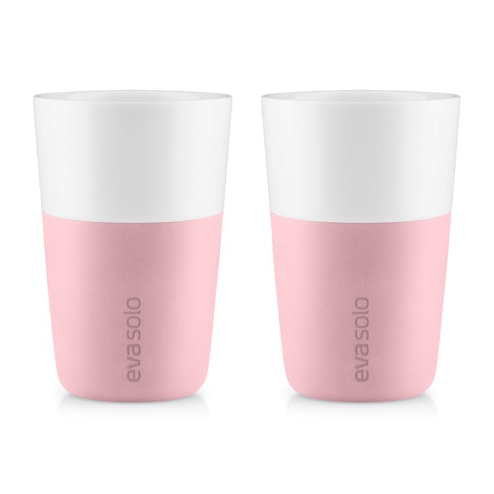 Eva Solo cafe latte mug 2-pack - Rose quartz - Eva Solo