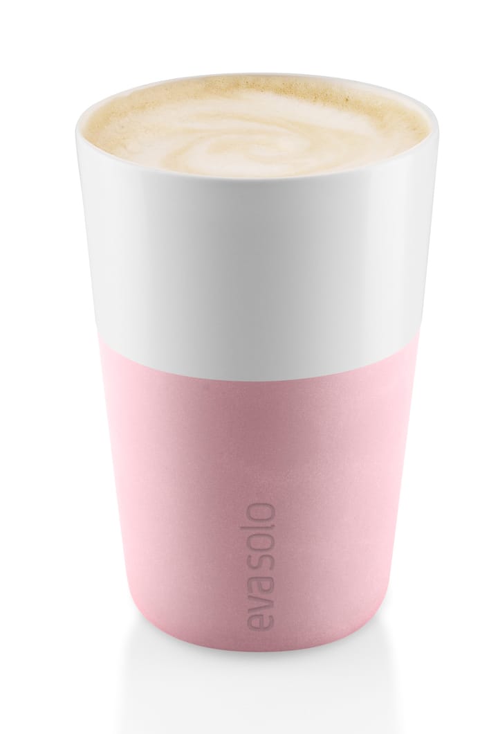Eva Solo cafe latte mug 2 pack - Rose quartz - Eva Solo