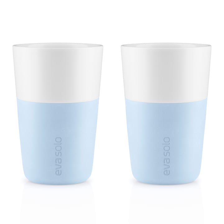 Eva Solo cafe latte mug 2 pack - soft blue - Eva Solo