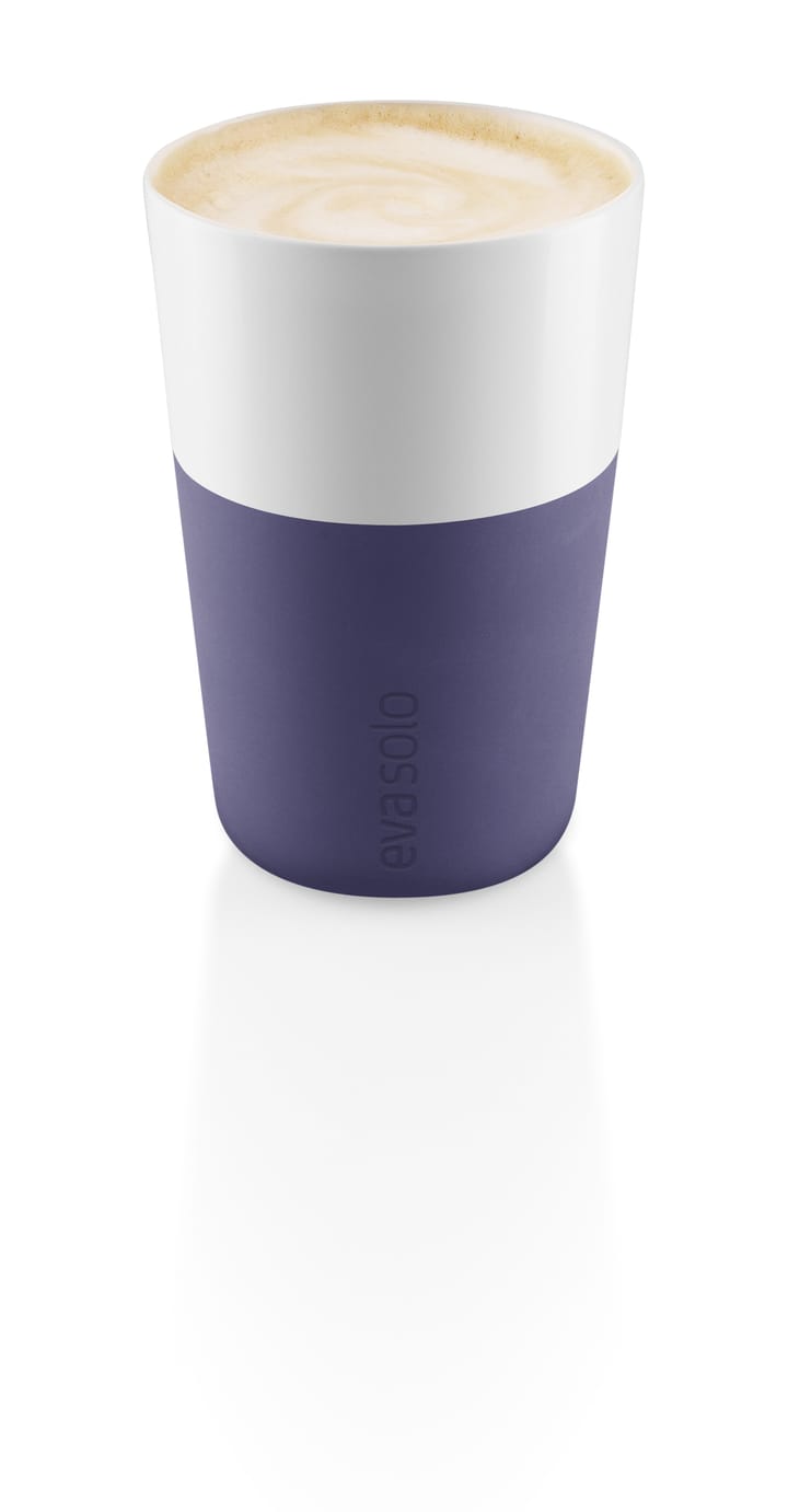 Eva Solo cafe latte mug 2-pack - Violet blue - Eva Solo