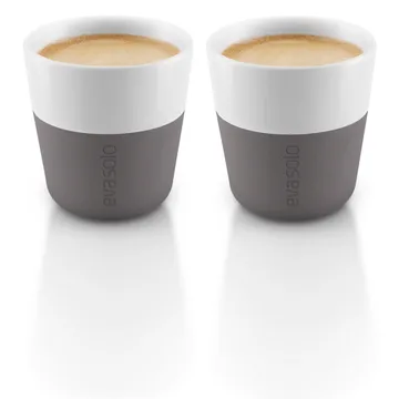 Eva Solo espresso mug 2 pack - Elephant grey - Eva Solo