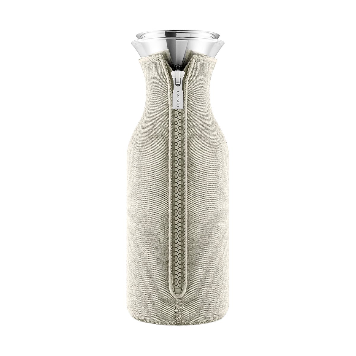 Eva Solo fridge carafe woven cover Coconut | Scandinavian Design | Water jugs and carafes | White