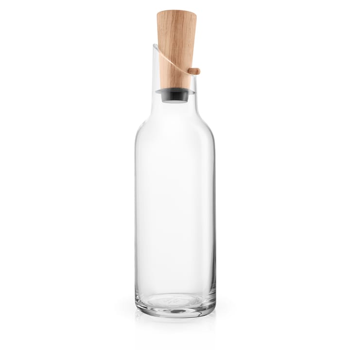 Eva Solo glass carafe with wooden lid 1 l - oak - Eva Solo