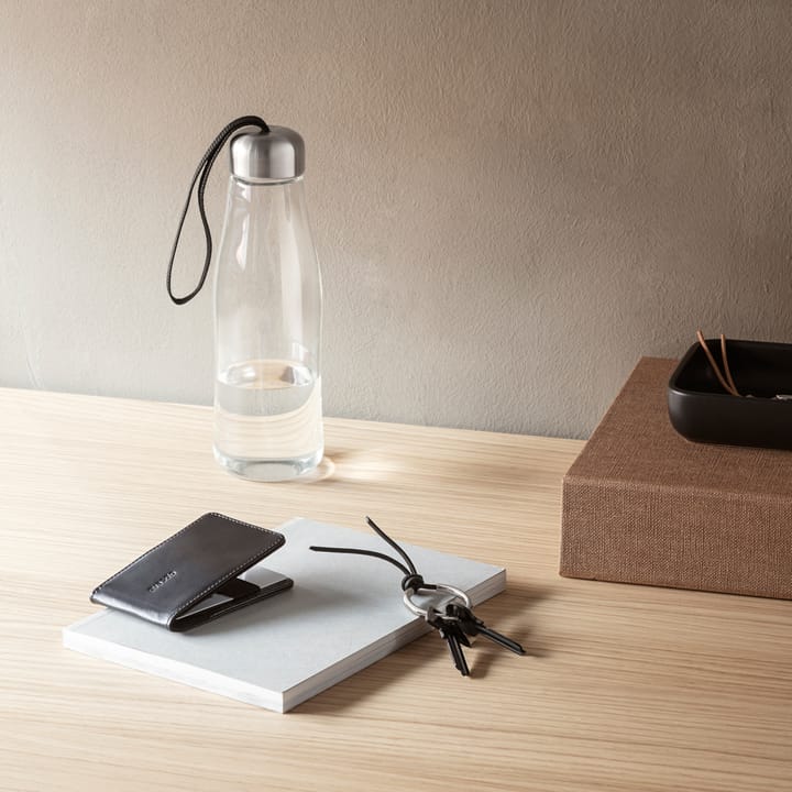 Eva Solo glass water bottle 0.5 L, black Eva Solo