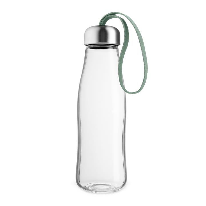 Eva Solo glass water bottle 0.5 L - faded green - Eva Solo