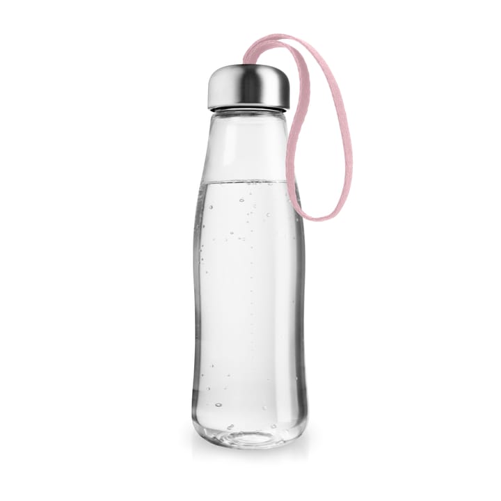 Eva Solo glass water bottle 0.5 L - Rose quartz - Eva Solo