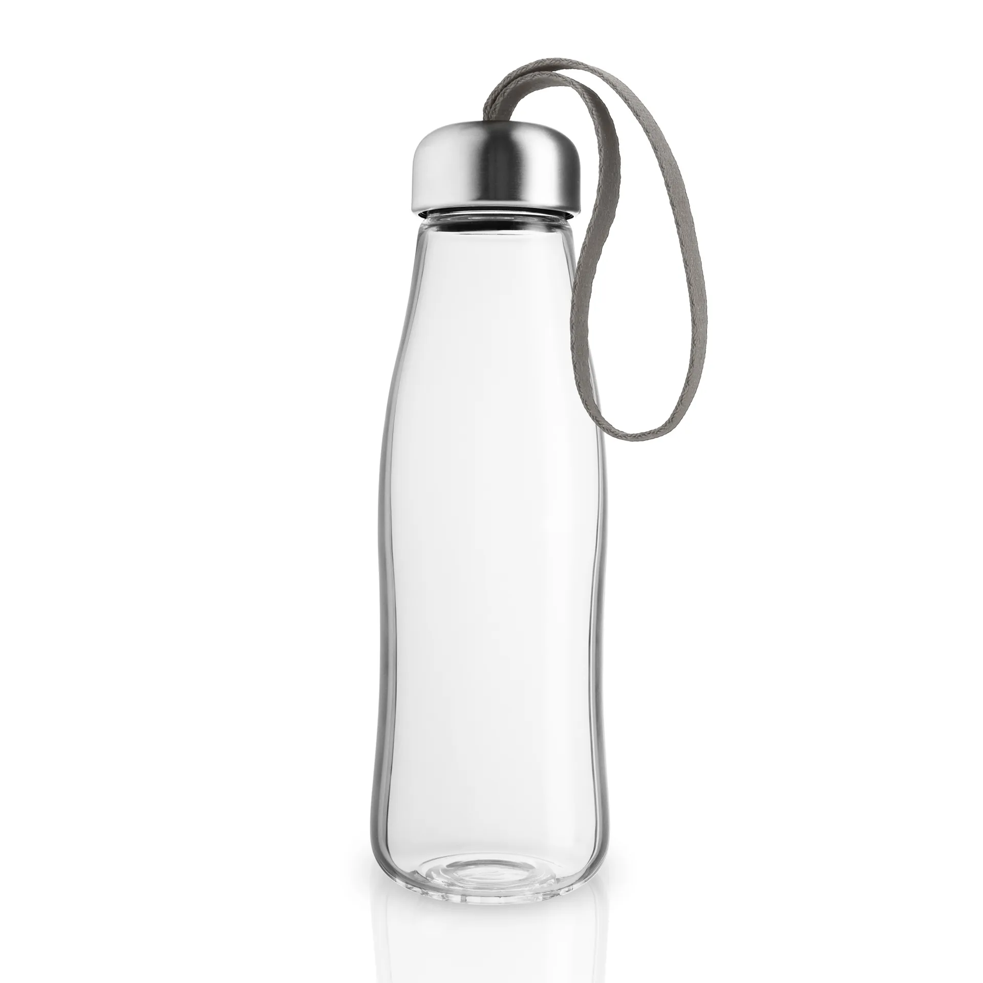 Eva Solo glass water bottle 0.5 L, Taupe Eva Solo