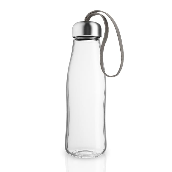 Eva Solo glass water bottle 0.5 L - Taupe - Eva Solo