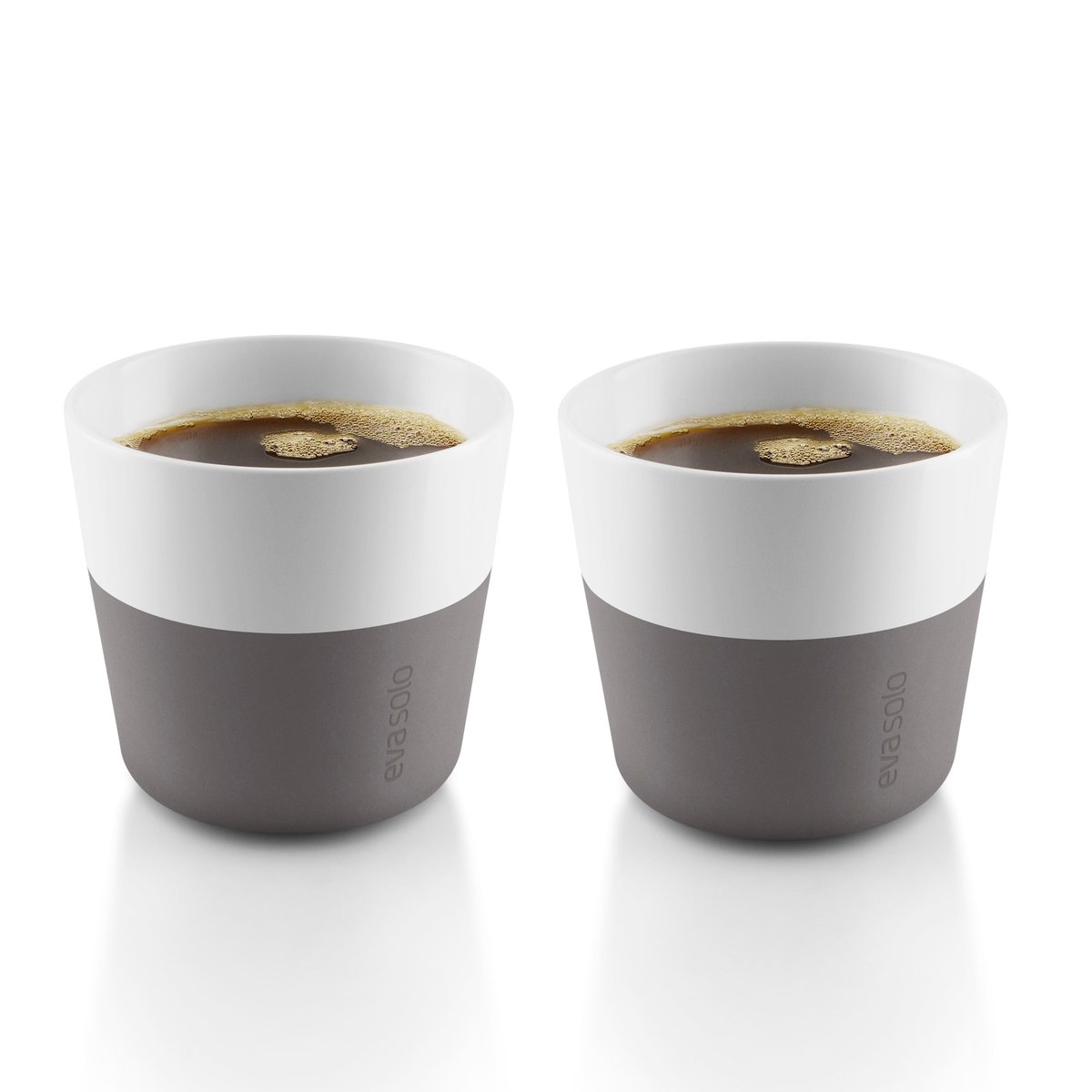Eva Solo lungo mug 2 pack Elefant grey | Scandinavian Design | Coffee cups | Grey