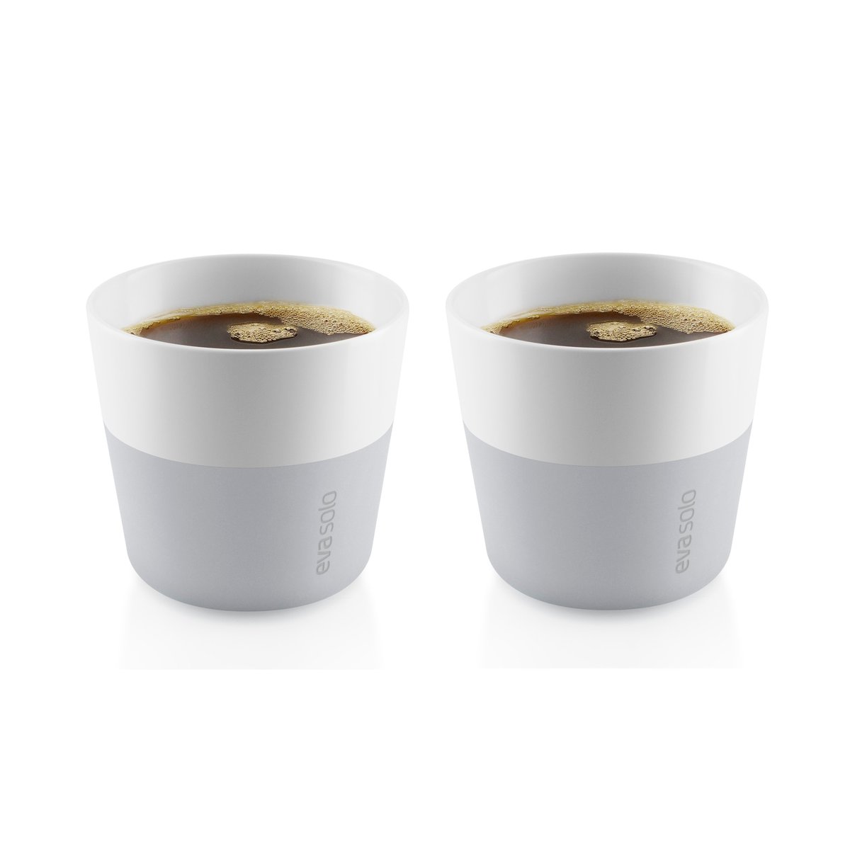 Eva Solo lungo mug 2 pack Marble grey | Scandinavian Design | Coffee cups | Grey