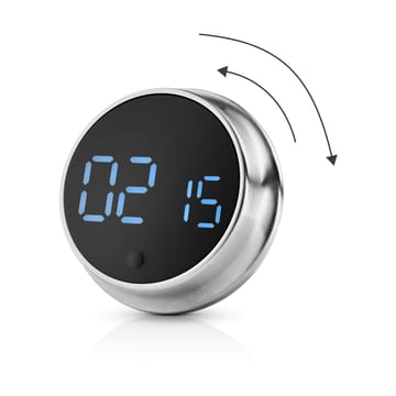 Eva Solo magnetic timer - Brushed steel - Eva Solo