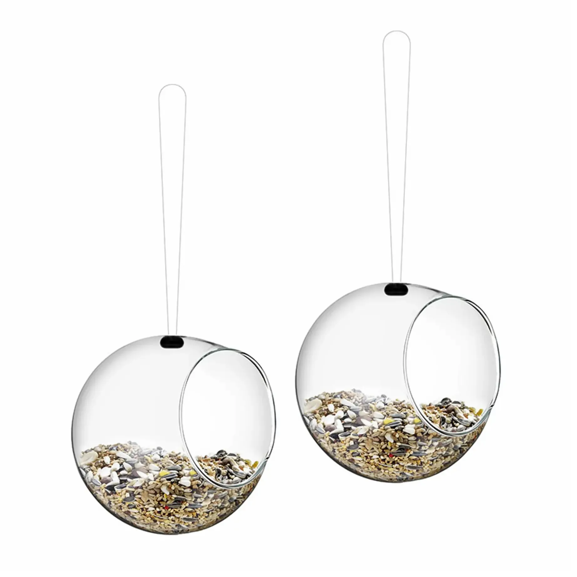 Eva Solo mini bird feeders 2-pack, Clear Eva Solo