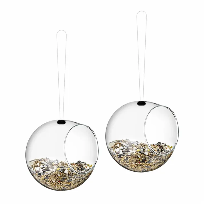 Eva Solo mini bird feeders 2-pack - Clear - Eva Solo