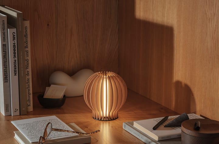 Eva Solo Radiant LED chargable lamp - round - Oak - Eva Solo